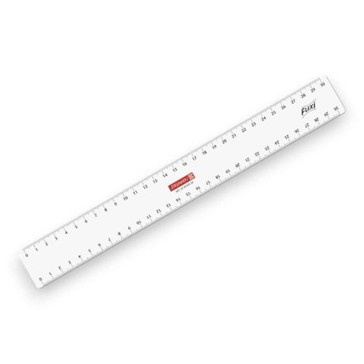 Picture of BRUNNEN FLEXIBLE RULER LEFT/RIGHT 30CM